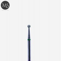 Фреза алмазная шар 2.1 мм зеленый