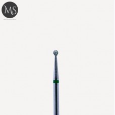 Фреза алмазная шар 2.3 мм зеленый