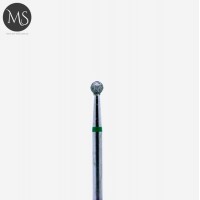 Фреза алмазная ШАР зеленый 2.9 мм