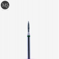 Фреза алмазная ПЛАМЯ 1.4 мм зеленый маркер 