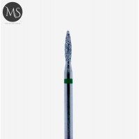 Фреза алмазная пламя 1.8 мм. зеленый