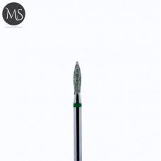 Фреза алмазная ПЛАМЯ 2.3 мм зеленая