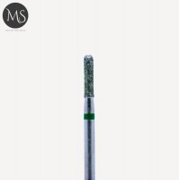 Фреза алмазная бочонок 2.1 мм. зеленый