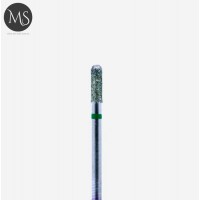 Фреза алмазная бочонок 2.5 мм. зеленый