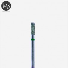 Фреза алмазная бочонок 2.5 мм. зеленый