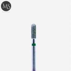 Фреза алмазная бочонок 2.7 мм. зеленая