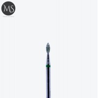 Фреза алмазная почка 2.1 мм. зеленая