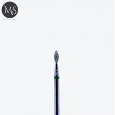 Фреза алмазная почка 2.1 мм. зеленая