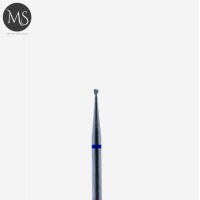 Фреза алмазная шар 1.6 мм. синий