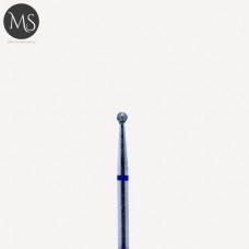 Фреза алмазная шар 2.3 мм синий