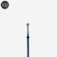 Фреза алмазная ШАР 2.5 мм синий