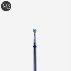 Фреза алмазная ШАР 2.5 мм синий