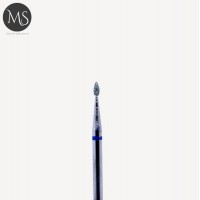 Фреза алмазная почка 1.4 мм синяя