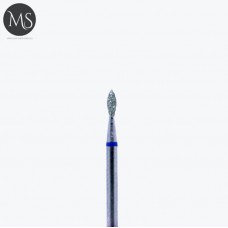 Фреза алмазная почка 2.1 мм. синяя