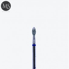 Фреза алмазная почка 2.5 мм синяя