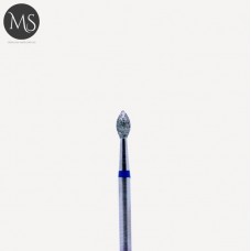 Фреза алмазная 2.7 мм. почка синяя 