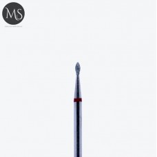 Фреза алмазная почка 1.4 мм. красная