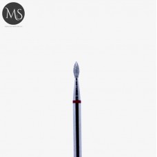 Фреза алмазная почка 1.6 мм. красная