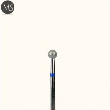 Фреза алмазная шар 4.0 мм. синий