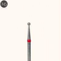 Фреза алмазная шар красный 2.1 мм.