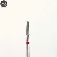 Фреза алмазная ГРИБОВИДНАЯ с куполообразным концом 2.3 мм красная