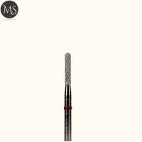 Фреза алмазная бочонок 1.6 мм красный