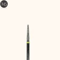 Фреза алмазная конус желтый 1.8 мм