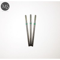 Фреза алмазная бочонок 2.1 мм. зеленый