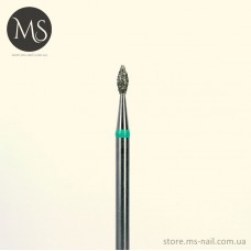 ПОЧКА алмазная насадка 1.8 мм. зеленая