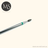 ПОЧКА алмазная насадка 1.8 мм. зеленая