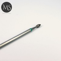 ПОЧКА алмазная насадка зеленая 2.3 мм.