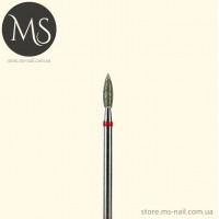 Фреза алмазная ПЛАМЯ 2.3 мм красная