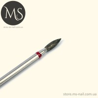 Фреза алмазная ПЛАМЯ 2.3 мм красная