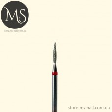 Фреза алмазная ПЛАМЯ 1.2 мм красная