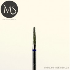 КОНУСНАЯ алмазная насадка 2.1 мм. синий