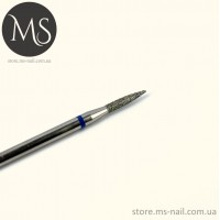 Фреза алмазная ПЛАМЯ 1.4 мм синяя