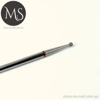 Алмазная фреза ШАР 1.4 мм. красная