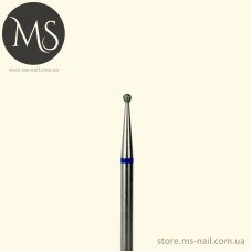 ШАР алмазная насадка 1,8 мм синий