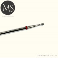 ШАР алмазная насадка красный 1.6 мм