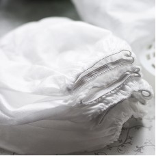 Мішок для манікюрною витяжки двошаровий (білий)