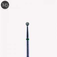 Фреза алмазная шар 2.5 мм. зеленый