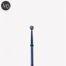 Фреза алмазная шар 2.5 мм. зеленый