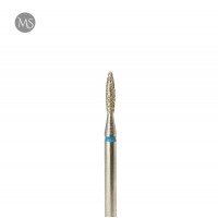 Фреза алмазная пламя 1.6 мм. синяя