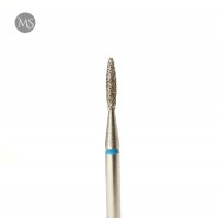 Фреза алмазная пламя 1.8 мм. синяя