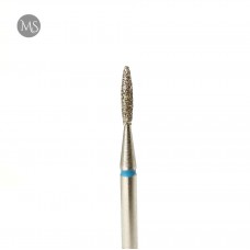 Фреза алмазная пламя 1.8 мм. синяя