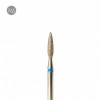 Фреза алмазная пламя 2.3 мм. синяя