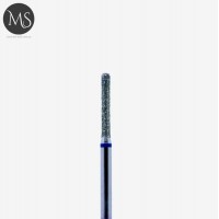 Фреза алмазная бочонок 1.8 мм. удлиненный синий 