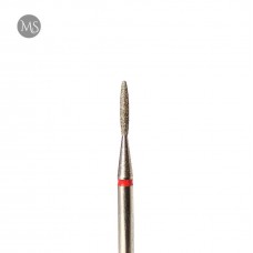 Фреза алмазная пламя 1.4 мм. красная 