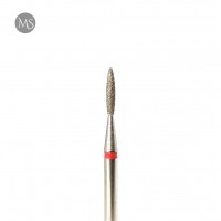 Фреза алмазная пламя 1.8 мм. красная