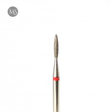 Фреза алмазная пламя 1.8 мм. красная